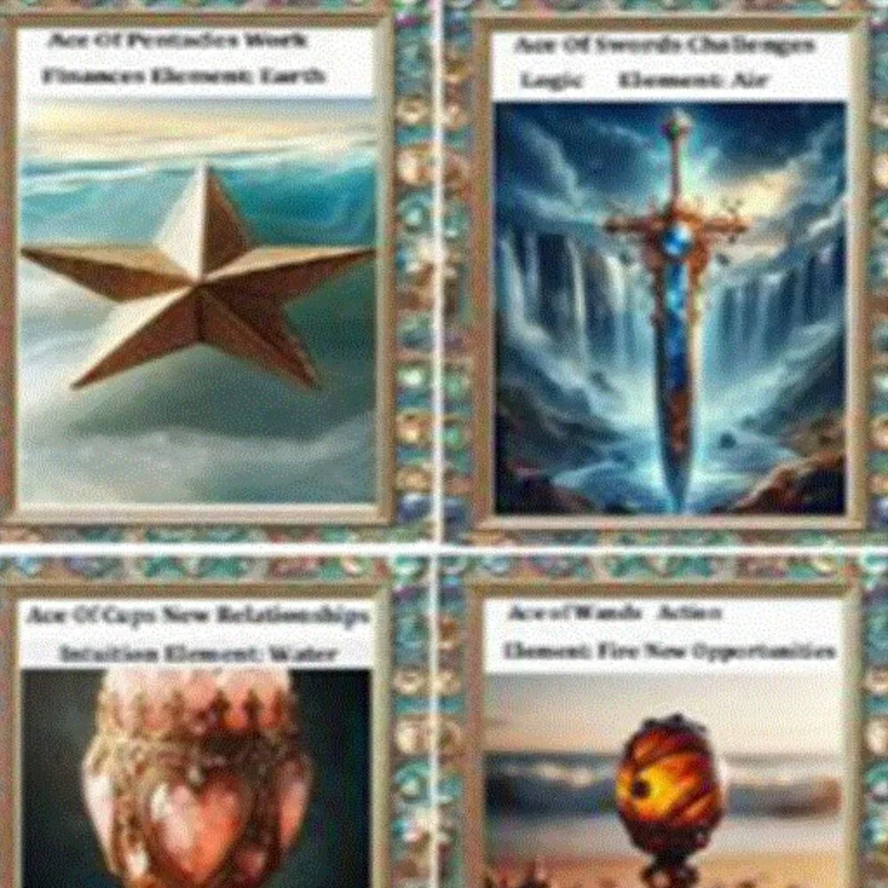 Weekly undated calendar 52 weeks tarot journal inlcludes cut out tarot deck